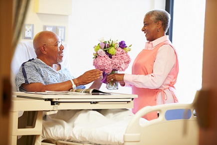 hospital flower delivery to patient